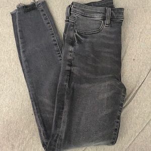 American eagle super stretch super high rise